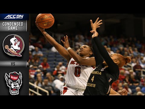 Acc Football Basketball 🏀 Florida State vs. NC State Condensed Game | ACC Women’s Basketball (2021-22)