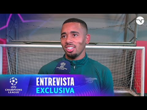 GABRIEL JESUS: QUIERO AYUDAR AL ARSENAL A LLEGAR A LA FINAL | ENTREVISTA | UEFA CHAMPIONS LEAGUE