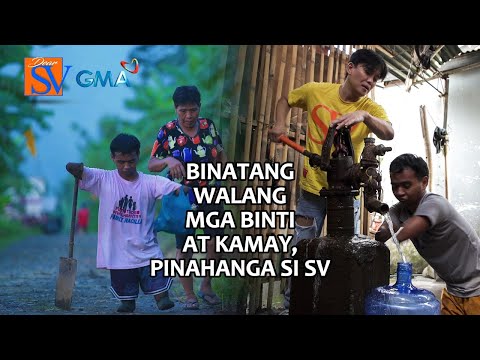 SV, napabilib ng isang binatang walang kamay at paa (Full episode) | Dear SV