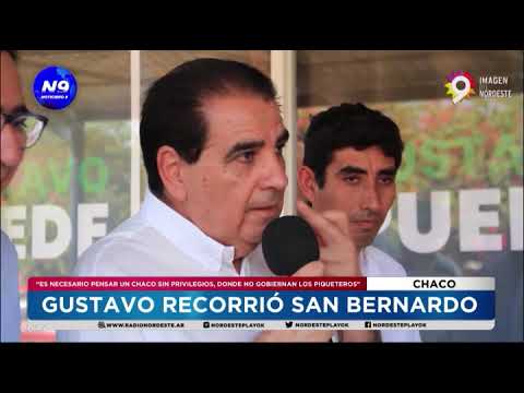 GUSTAVO RECORRIÓ SAN BERNARDO   - NOTICIERO 9 -