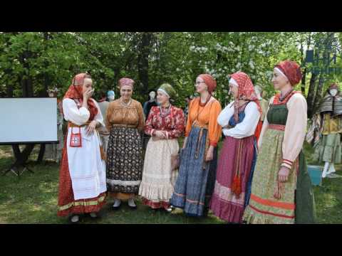 Творческая встреча с фольклорным ансамблем \Росстань\ Новосибирск