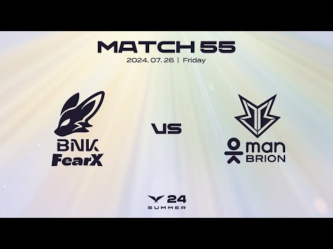 FOX vs. BRO | 매치55 하이라이트 | 07.26 | 2024 LCK 서머 스플릿