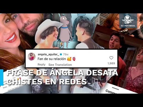 “Fan de su relacio?n”  llegan memes por comentario de A?ngela Aguilar sobre Nodal y Cazzu