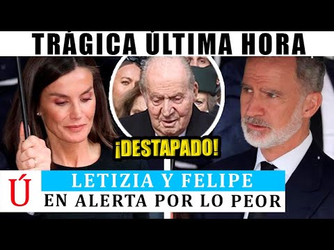 ROPA DE LUTO! Felipe VI y Letizia FILTRAN LO PEOR por Juan Carlos I y Doña Sofía EN VIAJE a Holanda