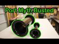 Your subwoofer port rule of thumb is wrong![1]