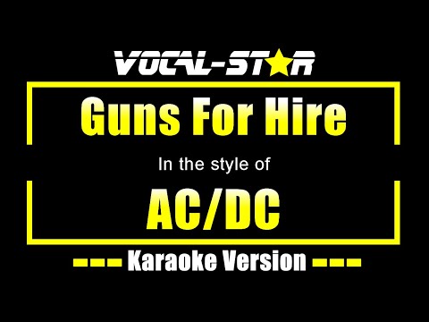AC/DC - Guns For Hire (Karaoke Version)
