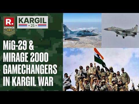 Indian Air Force Supersonic Boom! How Lethal Mirage 2000 & MiG-29 Fighters Aided India's Kargil Win