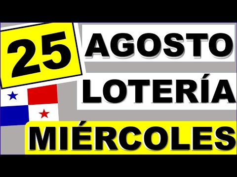 Resultados Sorteo Loteria Miercoles 25 de Agosto 2021 Loteria Nacional de Panama Miercolito Que Jugo