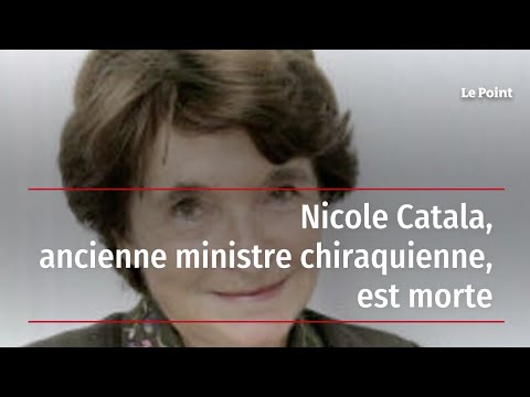 Nicole Catala, ancienne ministre chiraquienne, est morte