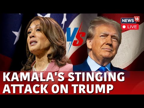 Kamala Harris Speech Live | Trump Vs Kamala Harris | Kamala Harris News Live | US News Live | N18G