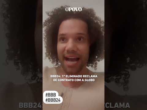 BBB 24: Primeiro eliminado, Maycon diz que contrato com a Globo impede trabalhos #shorts