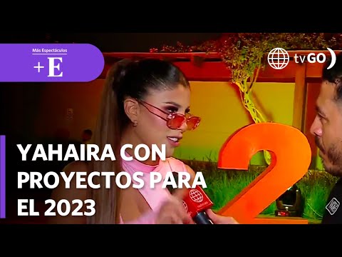Los proyectos de Yahaira Plasencia en el 2023 | Más Espectáculos (HOY)