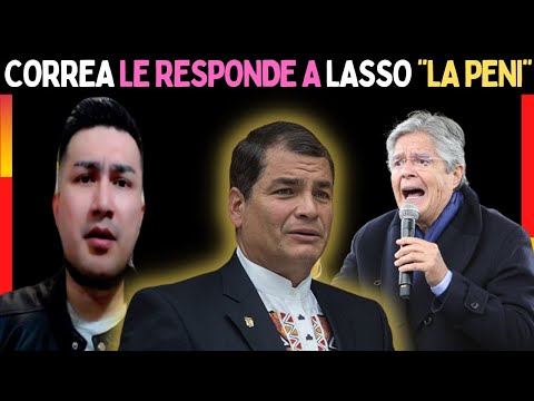 Ex Pdte. Rafael Correa ENCARA a Pdte. Guillermo Lasso por sus decisiones