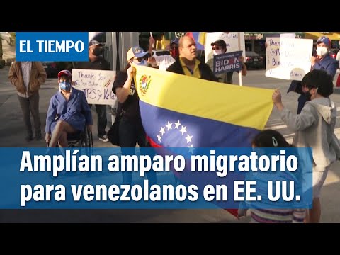 Estados Unidos prolonga amparo migratorio para venezolanos | El Tiempo