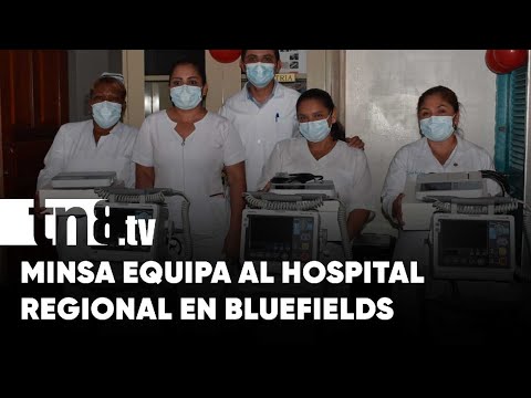 Nuevos equipos recibió el Hospital Regional en Bluefields - Nicaragua