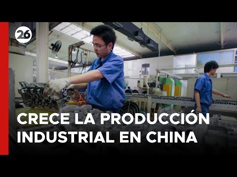 La producción industrial en China aumentó 6,1% en el primer trimestre del año