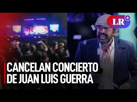 Cancelan concierto de Juan Luis Guerra: Municipalidad de Surco clausura el Arena Perú