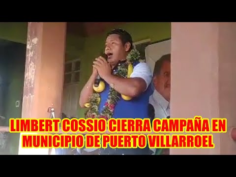 LIMBERT COSSIO CIERRA CAMPAÑA EN EL DISTRITO 1 CENTRAL AYOPAYA DEL MUNICIPIO DE VILLARROEL...
