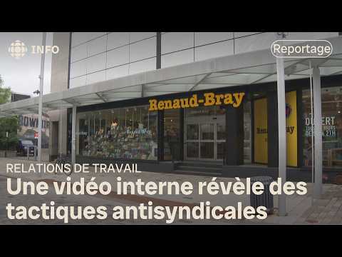 Renaud-Bray: directives antisyndicales des dirigeants