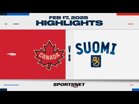 4 Nations Face-Off Highlights | Canada vs. Finland - February 17, 2025