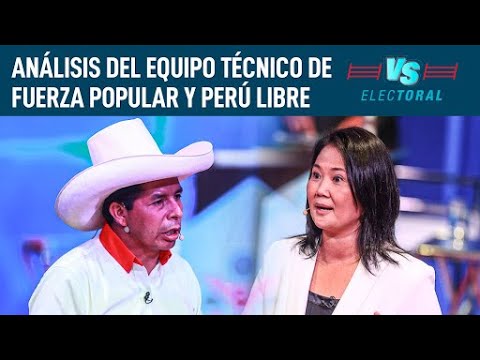Keiko vs. Castillo: Análisis del equipo técnico de Fuerza Popular y Perú Libre | Versus Electoral