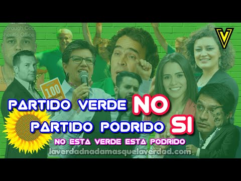 PARTIDO VERDE NO PARTIDO PODRIDO SI. AUGUSTO REYES EL AMO DEL PARTIDO VERDE INTI ASPRILLA SU TÍTERE