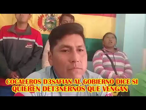 COCALEROS CONVOCAN REUNIÓN PARA EL DIA DE MAÑANA EN LA REGIONAL SUD-YUNGAS EN CHULUMANI..