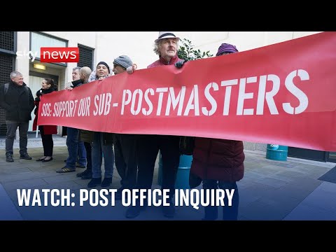 Watch live: Post Office Horizon inquiry continues