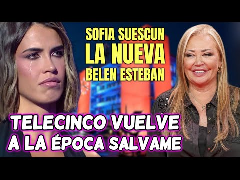 Telecinco OBLIGADA a VOLVER a la ÉPOCA SÁLVAME convierte a SOFÍA SUESCUN en su nueva BELÉN ESTEBAN