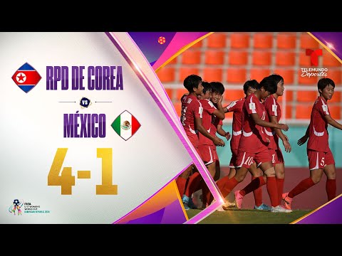 Highlights & Goals: RPD de Corea vs. México 4-1 | Copa Mundial Femenina Sub-17 | Telemundo Deportes