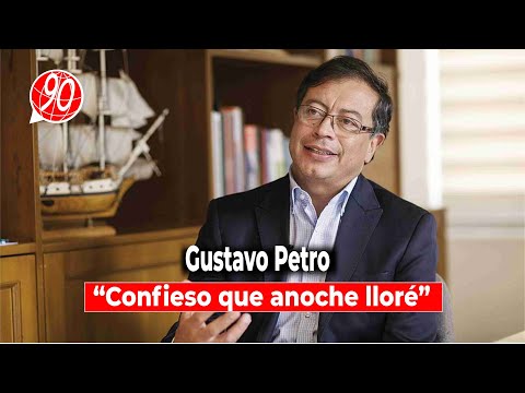 Gustavo Petro: “Confieso que anoche lloré”