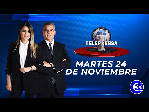 #TeleprensaMedioDía | Martes 24 de noviembre del 2020