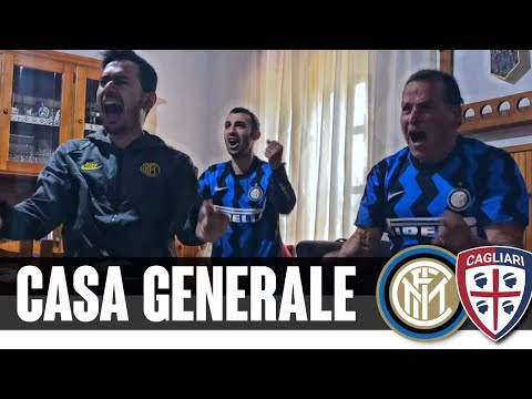 AIUTO! Generale mi ha tirato un pugno | LIVE REACTION INTER-CAGLIARI 1-0