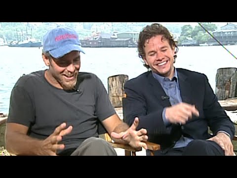 George Clooney and Mark Wahlberg discuss acting in the 2000 film The Perfect Storm