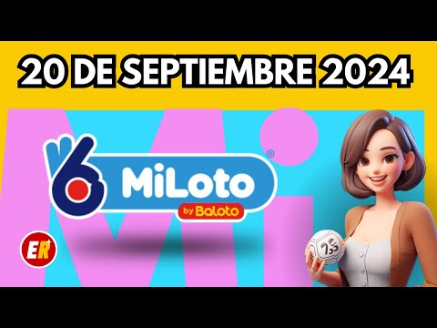 MiLoto Resultados de Hoy Viernes 20 de septiembre de 2024