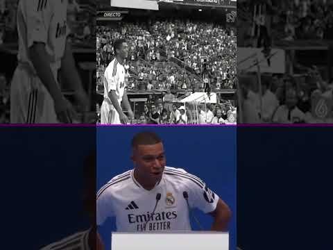 ¡KYLIAN MBAPPÉ Y SU HALA MADRID A LO CRISTIANO RONALDO! #Shorts