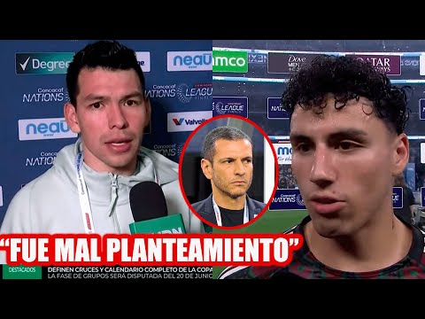 CHUCKY LOZANO CULPABILIZA A JIMMY ? | JUGADORES PIDEN PERDÓN POR LA DERROTA ANTE USA