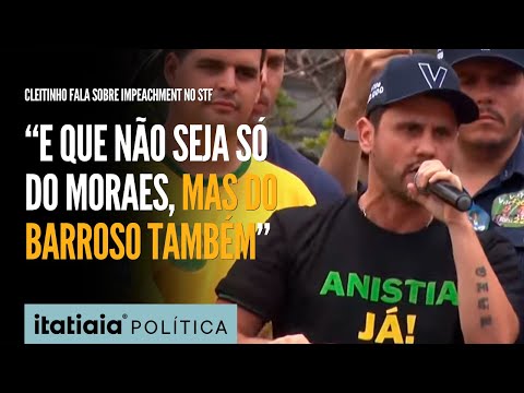 CLEITINHO FALA SOBRE IMPEACHMENT NO STF: 'E QUE NÃO SEJA SÓ DO MORAES, MAS DO BARROSO TAMBÉM'