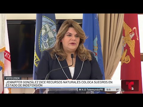 Jenniffer González no opina sobre propiedades de hijo de Pierluisi