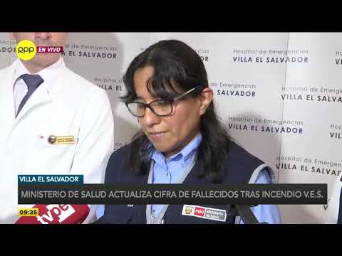 Ministerio de Salud elevó a 13 la cifra de muertos por la deflagración en Villa El Salvador [VIDEO]