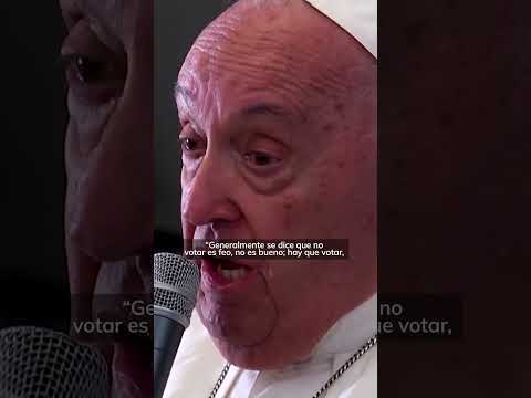 El Papa Francisco arremete contra Harris y Trump: Ambos está en contra de la vida