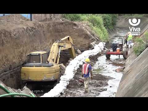 Supervisan construcción de nuevo puente vehicular en Managua