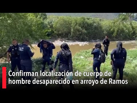 Confirman localización de cuerpo de hombre desaparecido en arroyo de Ramos Arizpe