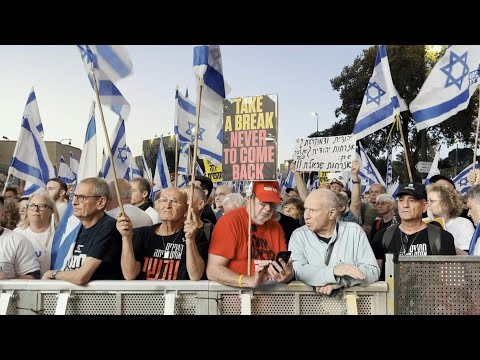 Israelis march towards the Knesset in protest against government | AFP