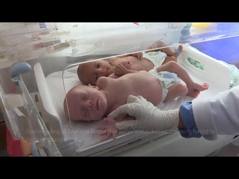 Babies in Gaza hospital forced to share incubators