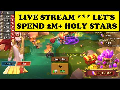 LIVE STREAM - CAN I GET A JACKPOT IN LABYRINTH AT LAST???   2M+ holy stars challenge!!!