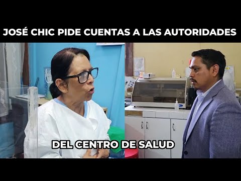 DIPUTADO JOSÉ CHIC REVELA EL ESTADO DEL CENTRO DE SALUD DE LA ZONA 1 GUATEMALA