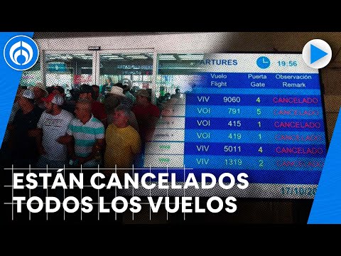 Productores agrícolas tomaron el aeropuerto de Culiacán