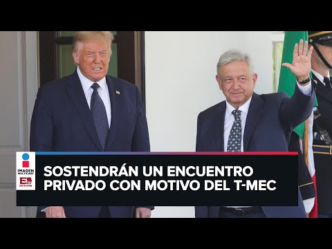 LO ÚLTIMO: Se reúne López Obrador con Trump en la Casa Blanca