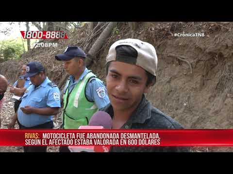 Rivas: Joven es despojado de su moto y la encuentra desmantelada – Nicaragua